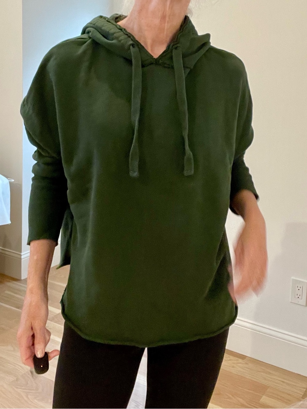Frank & Eileen Dark Green Women’s Kane Hooded Sweatshirt